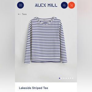 Alex Mill Lakeside Striped Tee